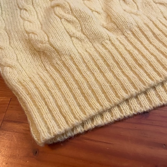 100% SHETLAND WOOL VINTAGE SWEATER VEST - Picture 7 of 7